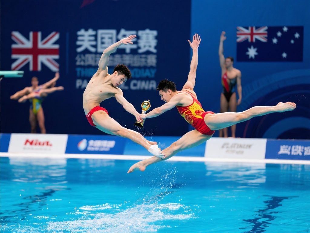 胡宇康郑九源勇夺跳水世界杯双人3米板冠军 虽然胡宇康和郑九源表现卓越,但比赛过程并