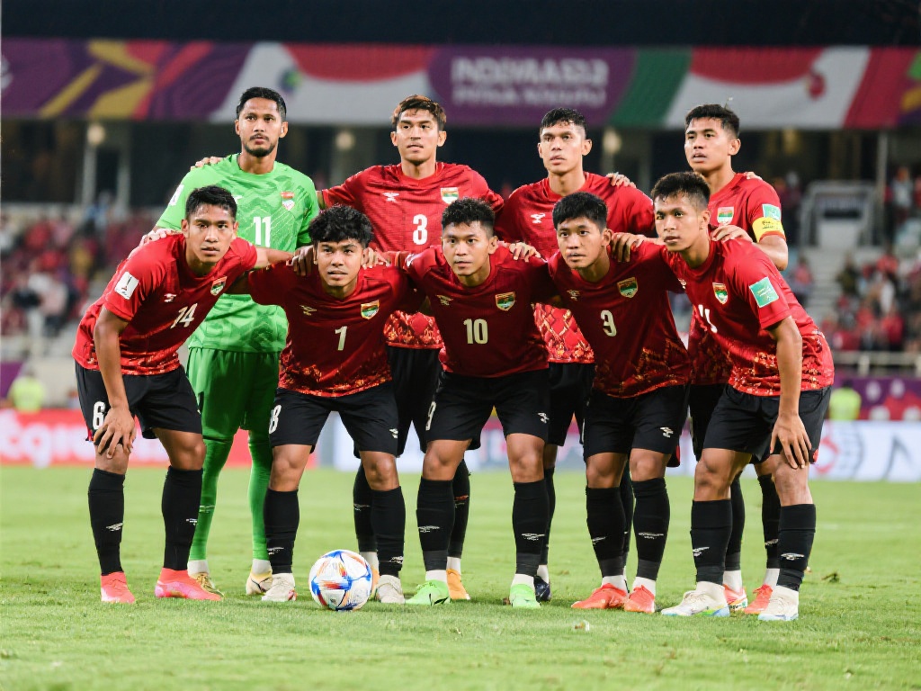 印度尼西亚队强势夺D组头名位置